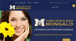 Desktop Screenshot of mongalodentist.com